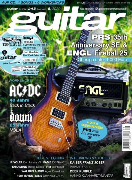 Guitar Germany – August 2020 Cover