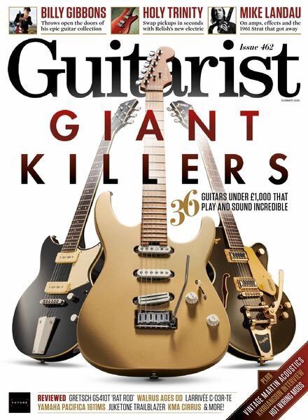 Guitarist – Summer 2020 Cover