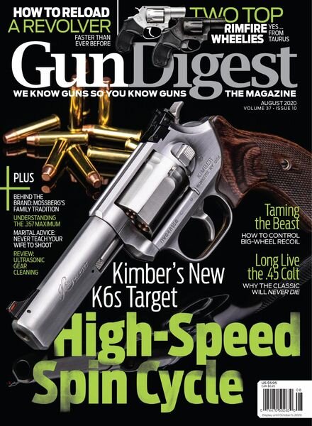 Gun Digest – August 2020 Cover