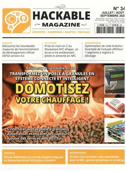 Hackable Magazine – Juillet-Aout 2020 Cover