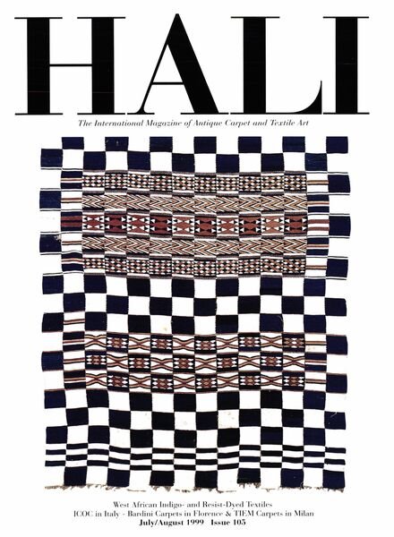 HALI – July-August 1999 Cover
