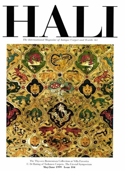 HALI – May-June 1999 Cover