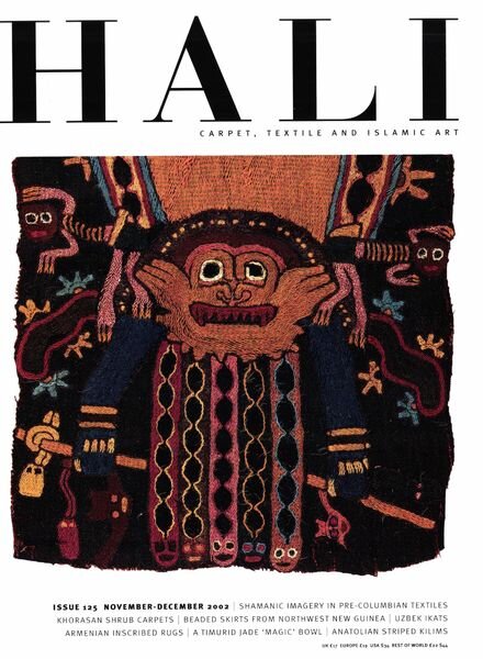HALI – November-December 2002 Cover