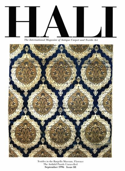 HALI – September 1996 Cover