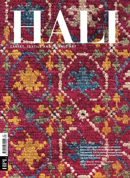HALI – Spring 2011 Cover