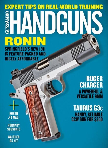 Handguns – October-November 2020 Cover