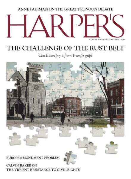 Harper’s Magazine – August 2020 Cover