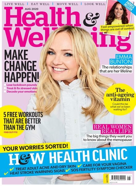 Health & Wellbeing – August 2020 Cover