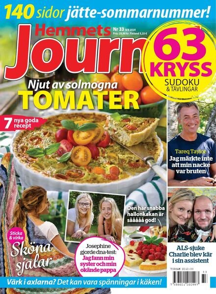 Hemmets Journal – 06 augusti 2020 Cover