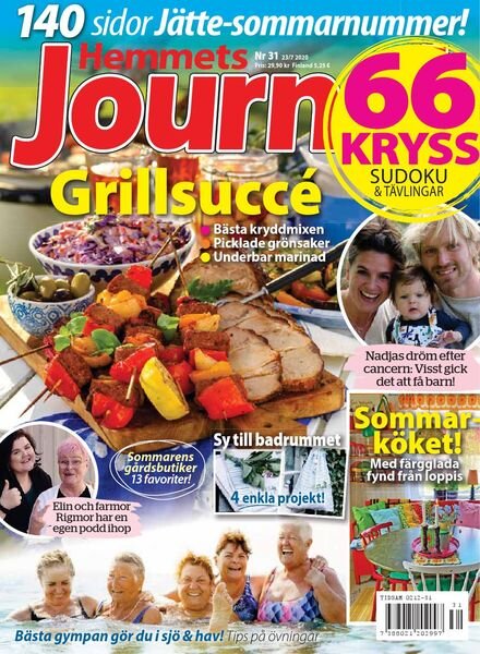 Hemmets Journal – 23 juli 2020 Cover