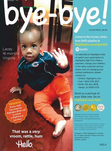 Highlights Hello – September 2020 Cover