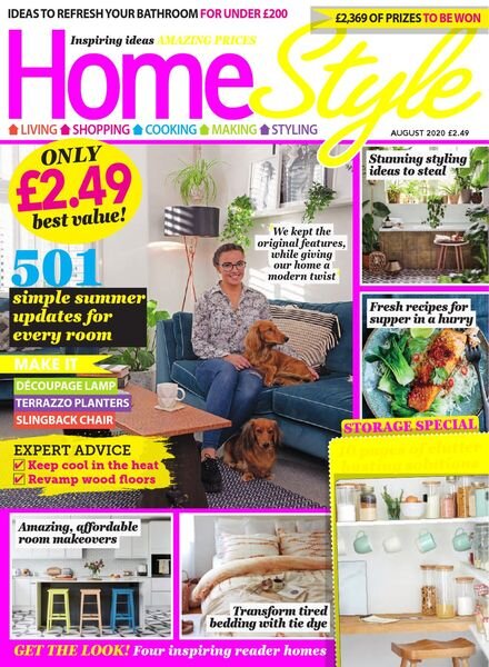 HomeStyle UK – August 2020 Cover