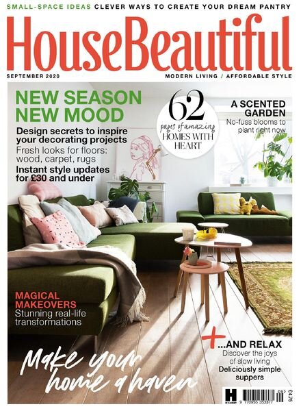 House Beautiful UK – September 2020 Cover