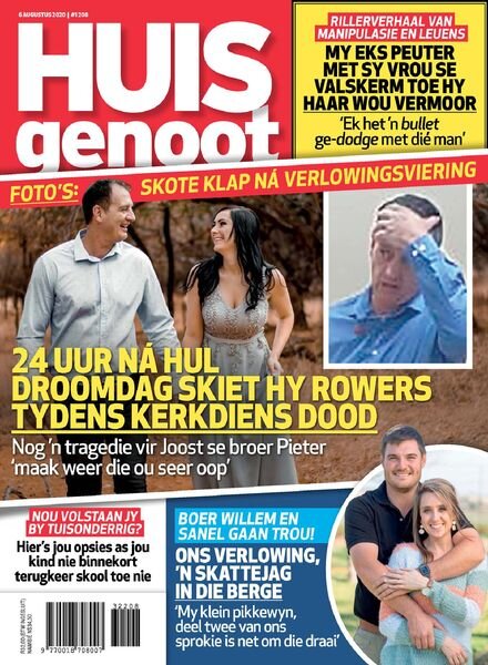 Huisgenoot – 06 Augustus 2020 Cover