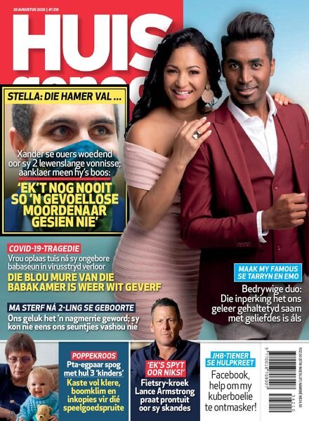 Huisgenoot – 20 Augustus 2020 Cover