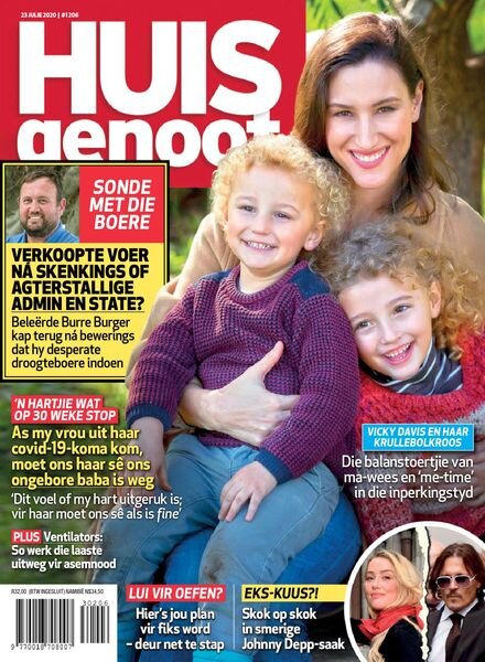 Huisgenoot – 23 Julie 2020 Cover