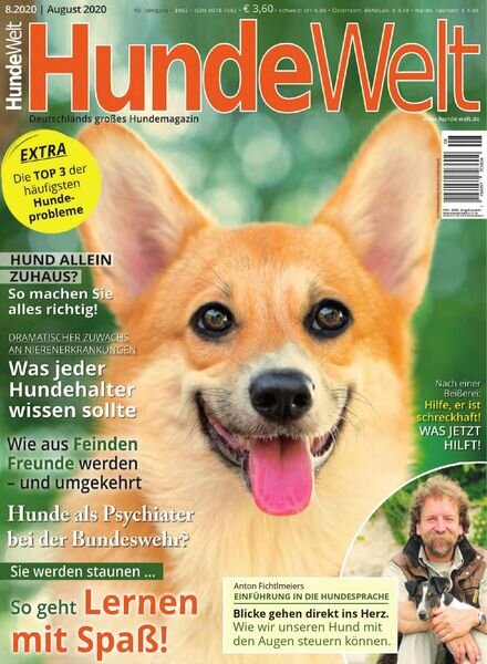 HundeWelt – August 2020 Cover