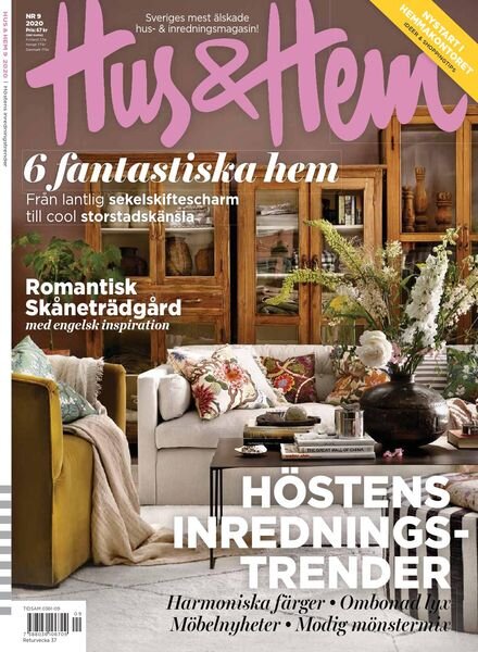 Hus & Hem – september 2020 Cover