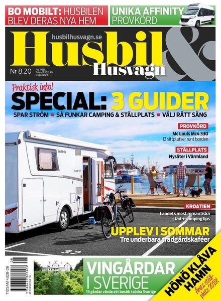 Husbil & Husvagn – 14 juli 2020 Cover