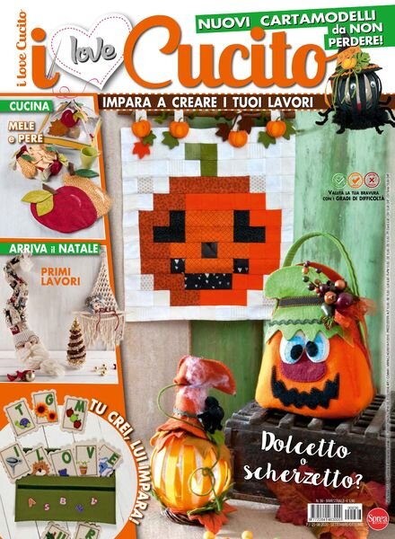 i love Cucito – Settembre-Ottobre 2020 Cover