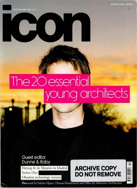 ICON – April 2008 Cover