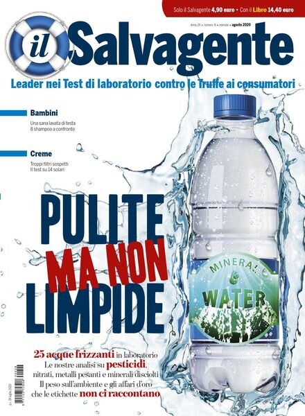 il Salvagente – Agosto 2020 Cover