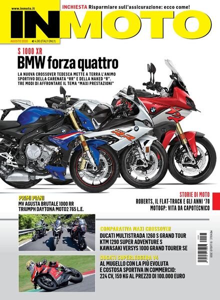 In Moto – Agosto 2020 Cover