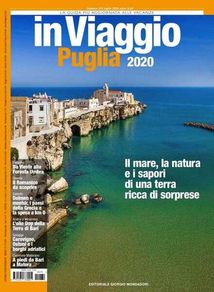 in Viaggio – Luglio 2020 Cover