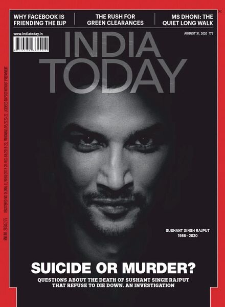 India Today – August 31, 2020 Cover