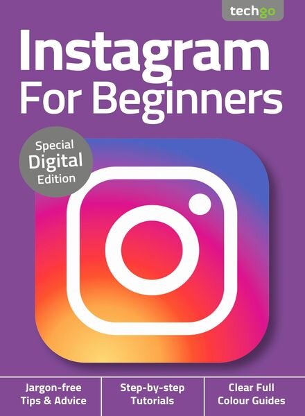 Instagram For Beginners – August 2020 Cover