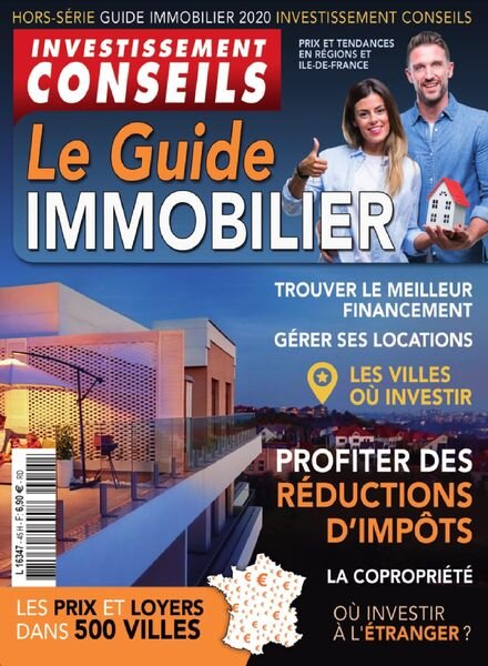 Investissement Conseils – Hors-Serie N 45 – Le Guide Immobilier 2020 Cover