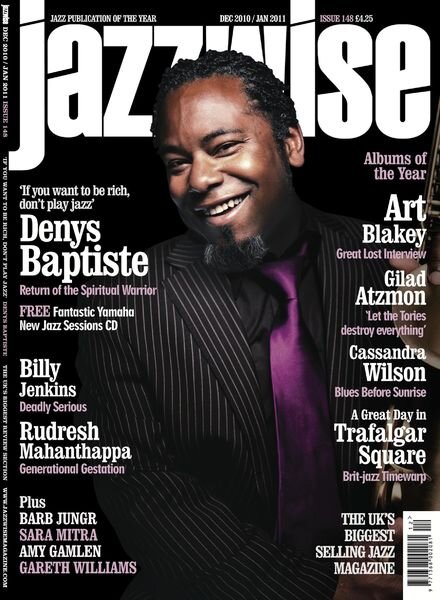 Jazzwise Magazine – Dec 2010 – Jan 2011 Cover