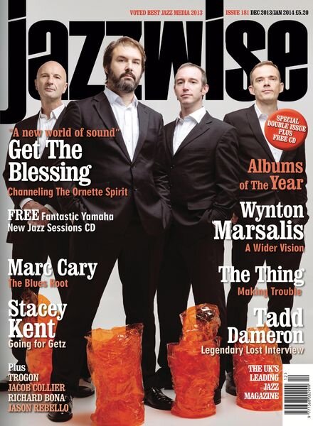 Jazzwise Magazine – December 2013 – January 2014 Cover