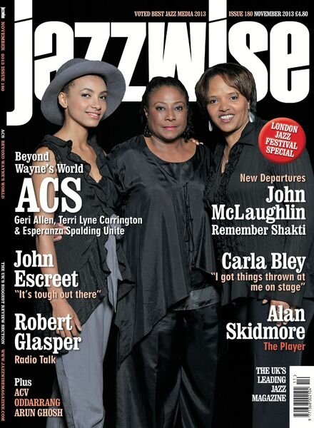 Jazzwise Magazine – November 2013 Cover