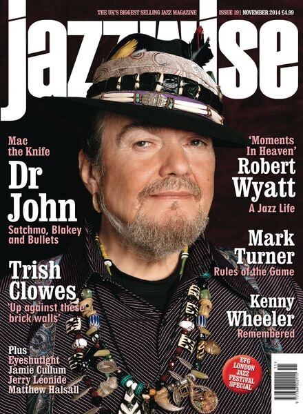 Jazzwise Magazine – November 2014 Cover