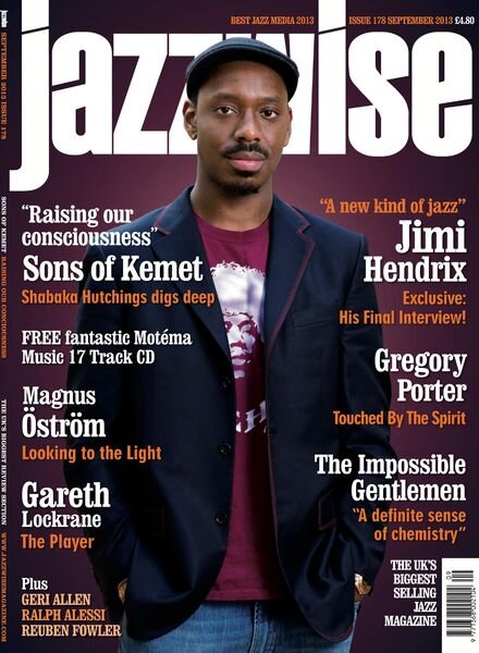 Jazzwise Magazine – September 2013 Cover