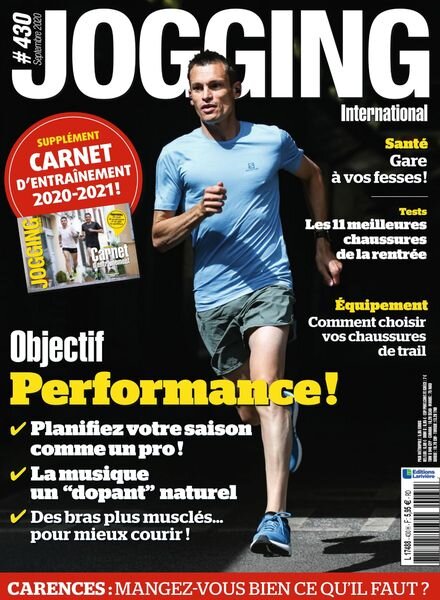 Jogging International – Septembre 2020 Cover