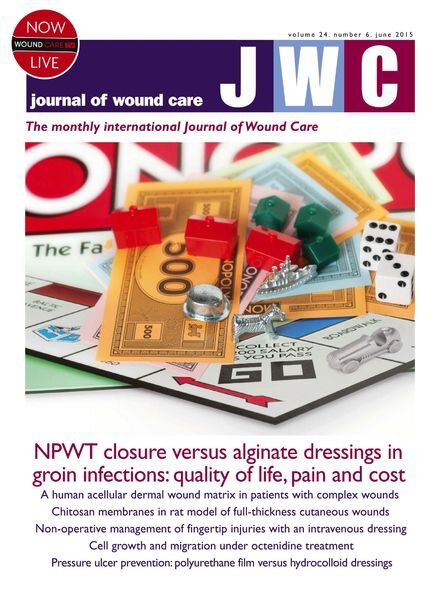 Journal of Wound Care – June 2015 Cover