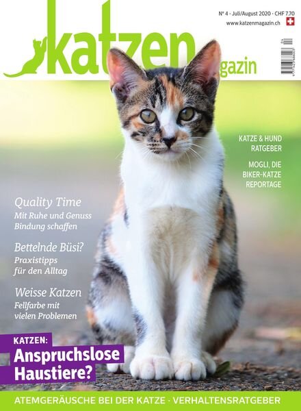 Katzen Magazin – Juli 2020 Cover