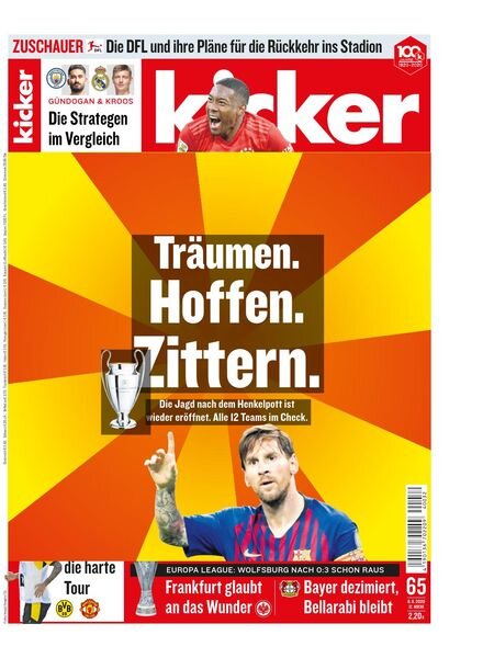 Kicker – 06 August 2020 Cover