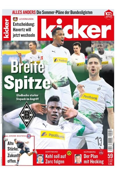 Kicker – 16 Juli 2020 Cover