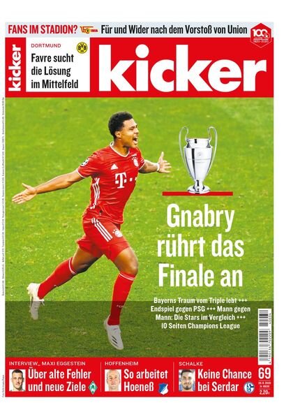 Kicker – 20 August 2020 Cover