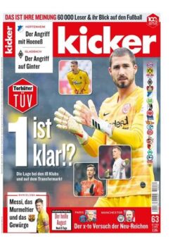 Kicker – 30 Juli 2020