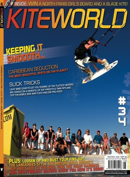 Kite World – August-Sepember 2008 Cover