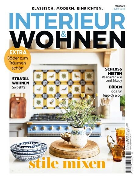 KLASSISCH WOHNEN – 02 Juli 2020 Cover
