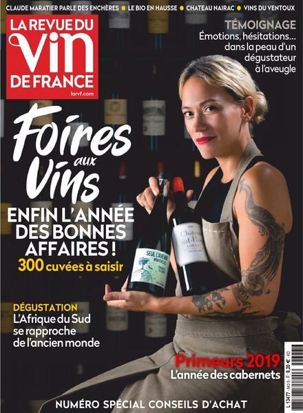 La Revue du Vin de France – septembre 2020 Cover