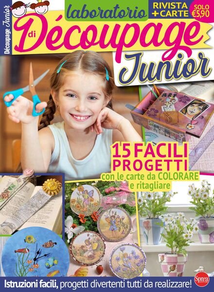 Laboratorio di Decoupage Junior – Agosto-Settembre 2020 Cover