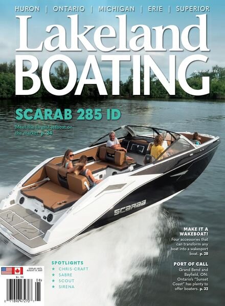 Lakeland Boating – August 2020 Cover