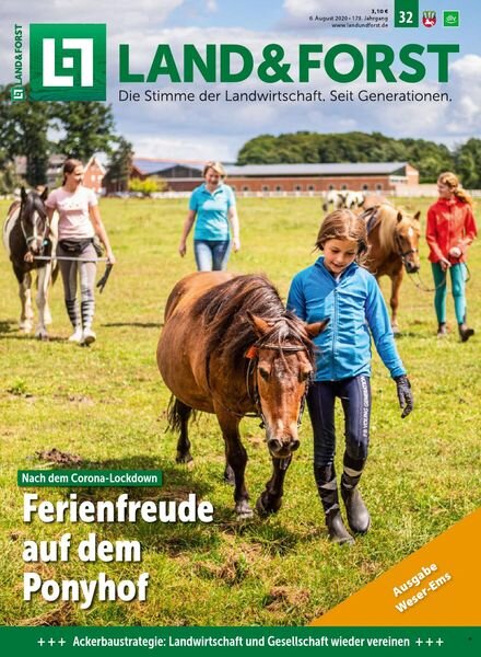 Land & Forst Weser Ems – 04 August 2020 Cover
