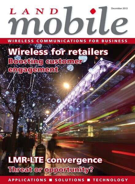 Land Mobile – December 2015 Cover